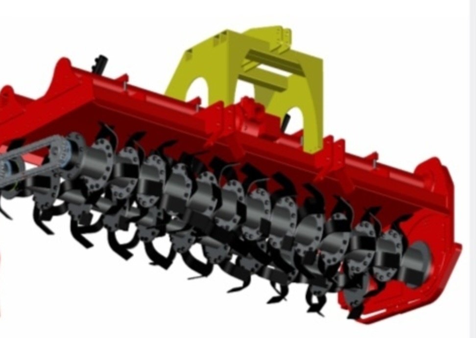 Technical diagram of GK7 disassembly-free tiller shaft removal
